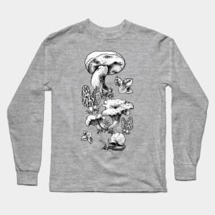 Mushrooms Long Sleeve T-Shirt